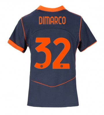 Inter Milan Federico Dimarco #32 Tredjetrøje Dame 2025-26 Kortærmet